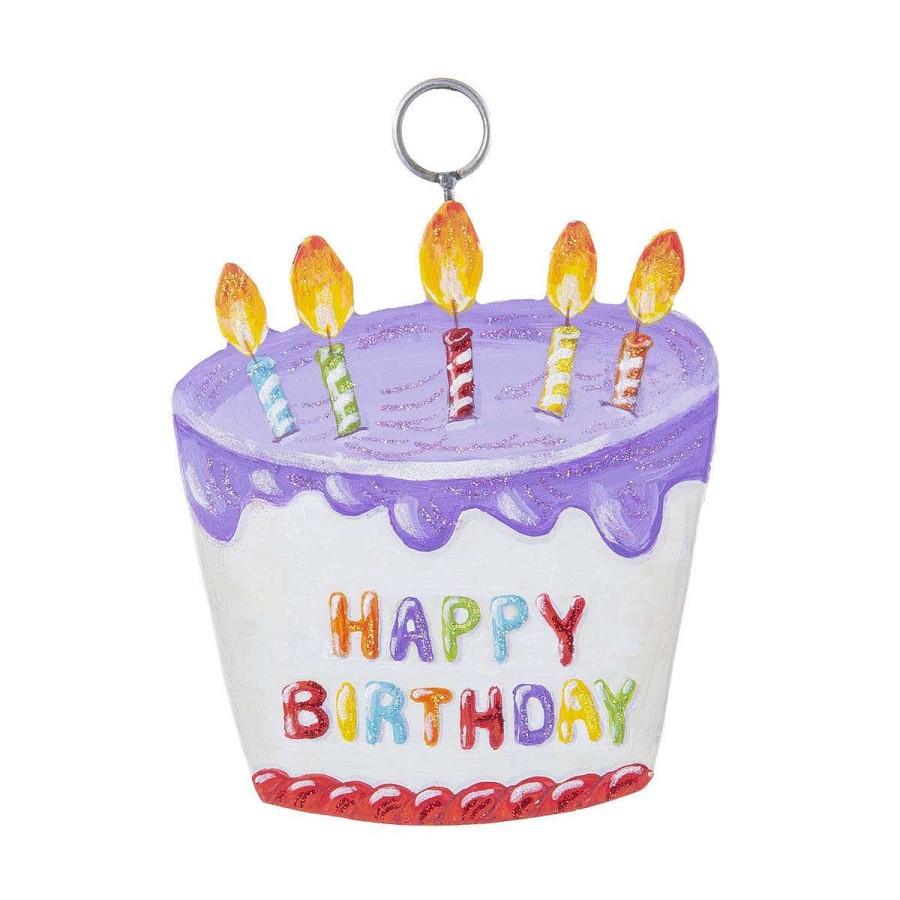 The Round Top Collection Wall Decor | Happy Birthday Charm