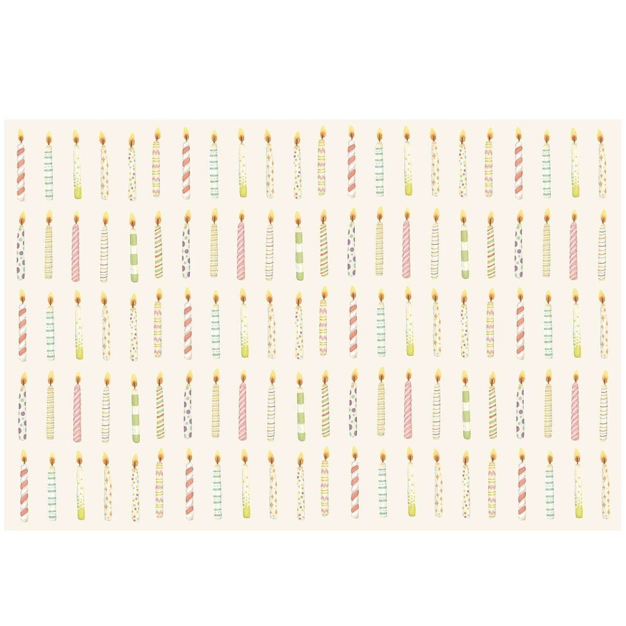 Hester & Cook Celebrate Birthday | Birthday Candles Placemat Sheets