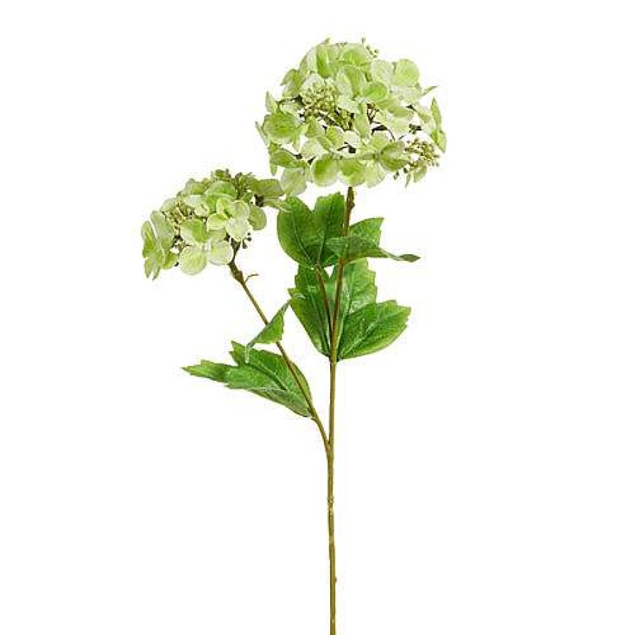 RAZ Spring Sprays | Real Touch Green Hydrangea Spray, 19"