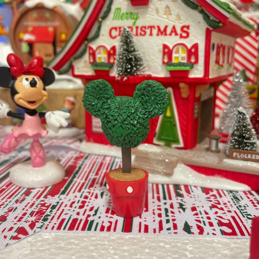 Department 56 Table Decor | Mickey Topiary, Dept. 56 Village