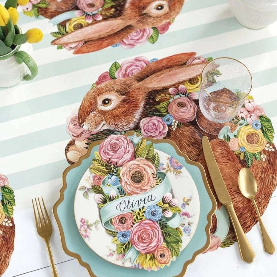 Hester & Cook Floral Decor | Bunny Bouquet Placemat Sheets