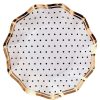 Sophistiplate Kitchen & Dining | Wavy Appetizer Bowl, Blanc & Noir