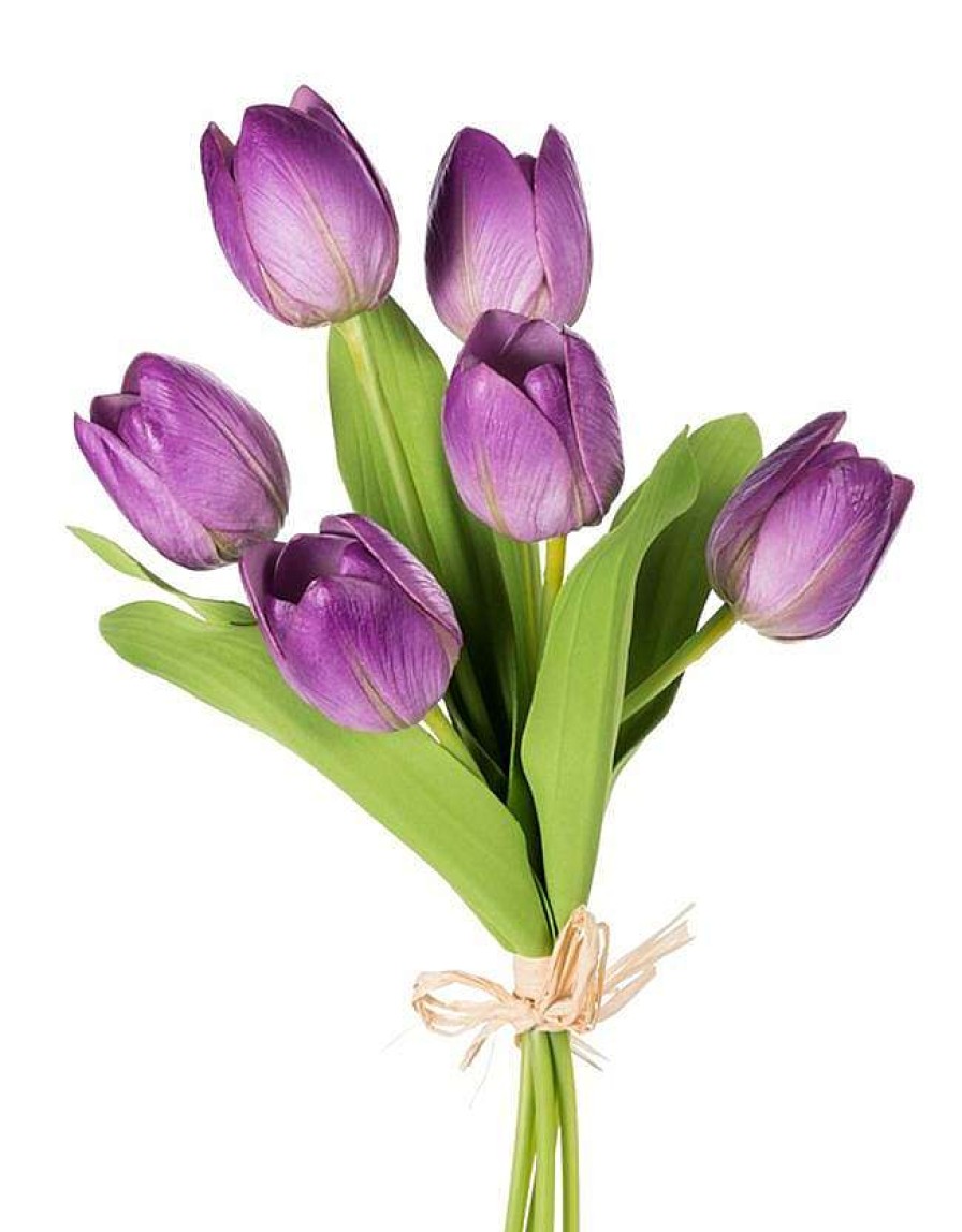 CRI Floral Decor | Tulip Bundle, Purple