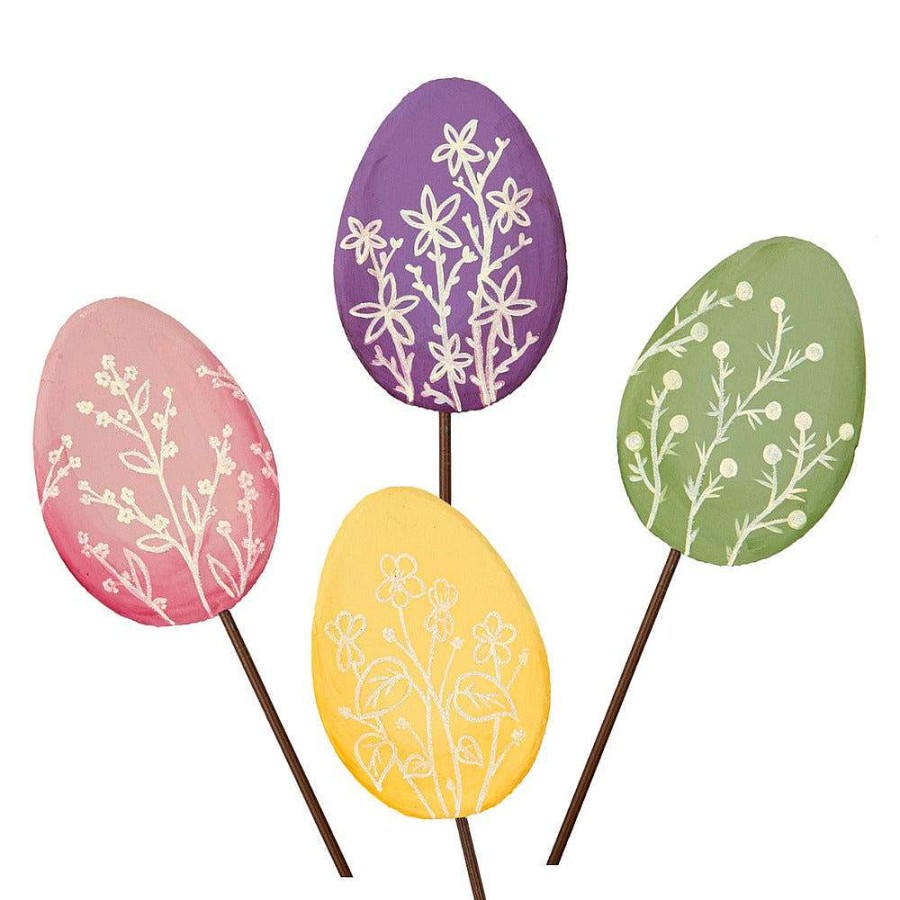 The Round Top Collection Wall Decor | Vintage Pastel Eggs, Medium