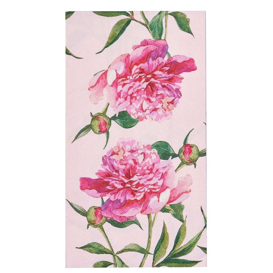 Sophistiplate Party Diy | Guest Towel, Pink Peonies