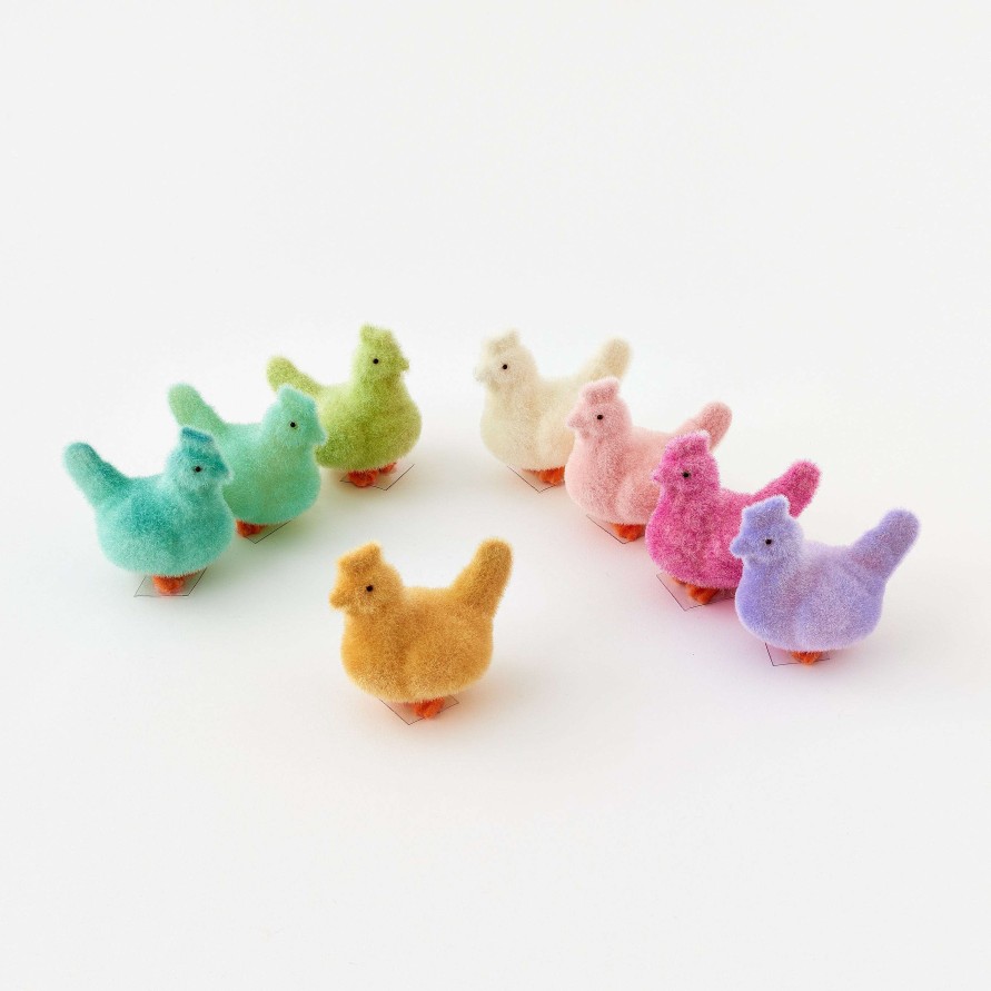 180 Degrees Figurines | Flocked Rooster