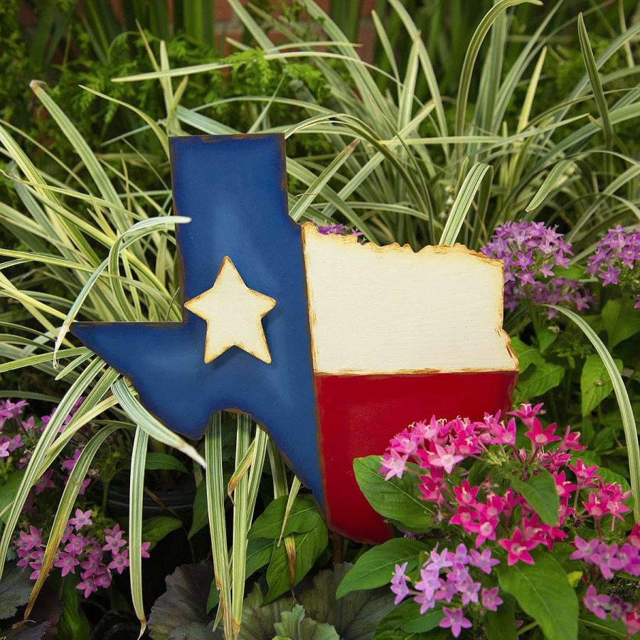 The Round Top Collection Focal Points | Texas Shaped Flag, Small