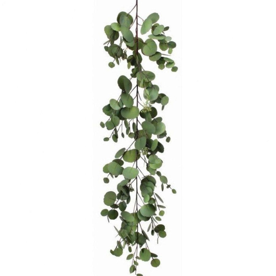 Regency Table Decor | Silver Dollar Eucalyptus Garland, 48"