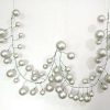 Farrisilk Winter | Silver Ball Garland, 10'