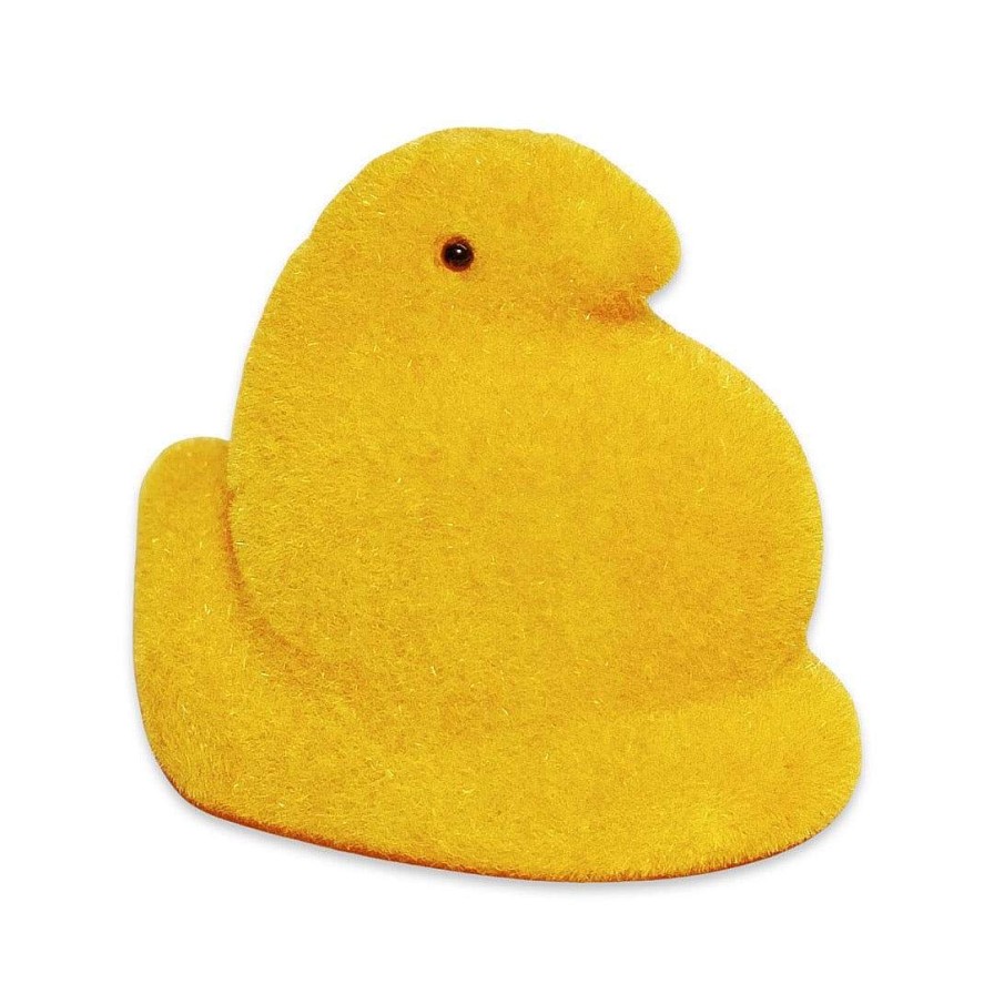 180 Degrees Home Accents | Flocked Chick Peeps, 12"