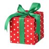 Regency Table Decor | Polka Dot Gift Box Ornament, 5"