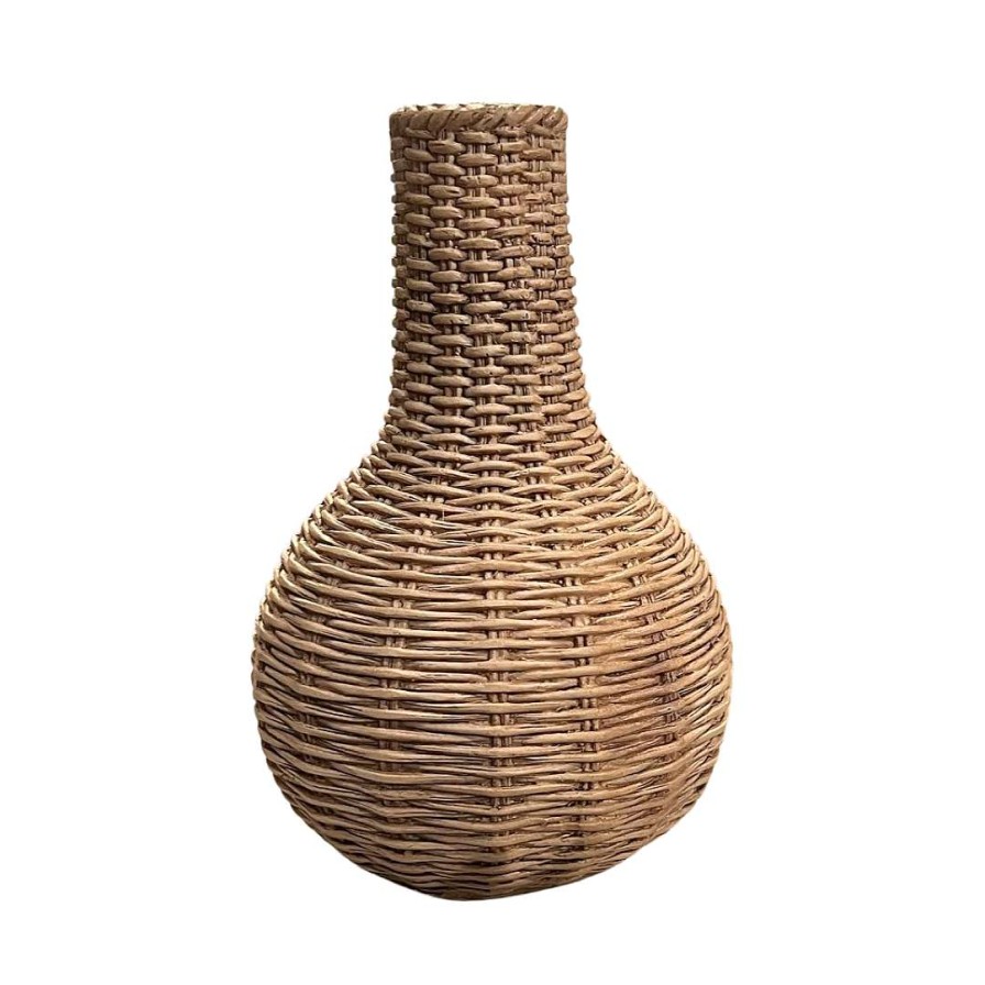 Two's Company Kitchen & Dining | Basket Weave Pattern Vase