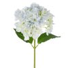 RAZ Floral | Real Touch Light Blue Hydrangea Stem, 19"