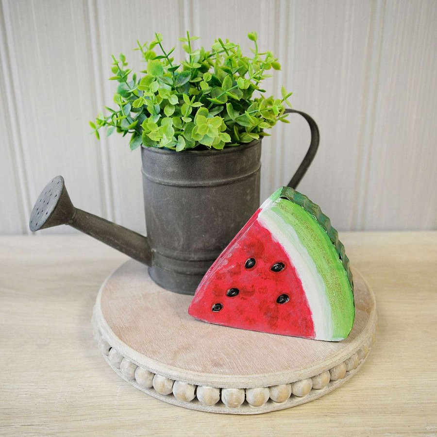 The Round Top Collection Figurines | Reversible Watermelon Sitter