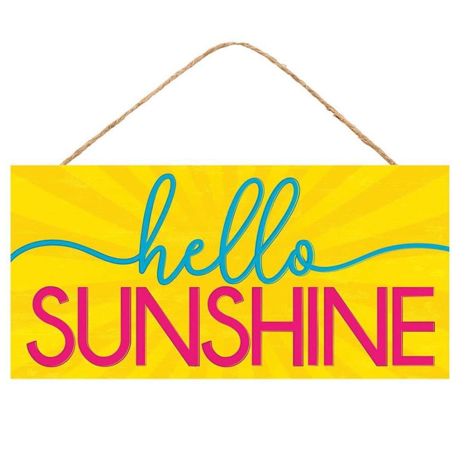 Craig Bachman Wall Decor | Hello Sunshine Sign