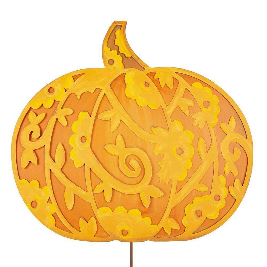 The Round Top Collection Pot Stakes | Lace Pumpkin