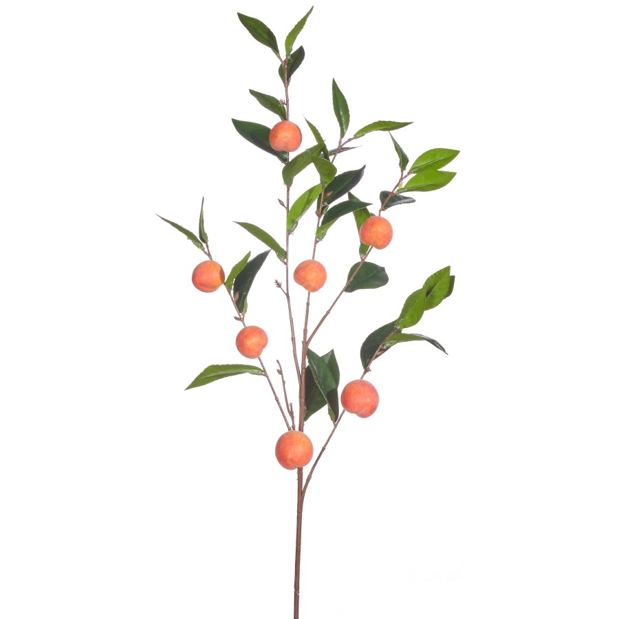 RAZ Floral Decor | Peach Floral Spray