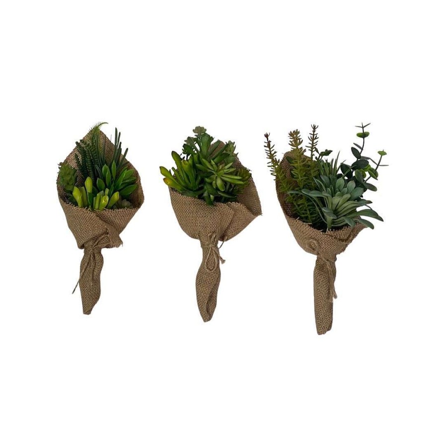 CRI Greenery | Succulent Bouquet Three Piece Set