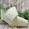 D. Stevens Ribbon | Ivory Jewel Floral Garden Ribbon, 4" X 10Yd