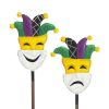 The Round Top Collection Table Decor | Mardi Gras Mask Finial