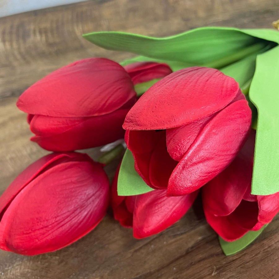 CRI Spring Sprays | Tulip Bundle, Red