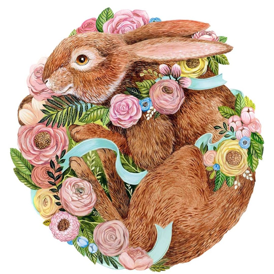 Hester & Cook Floral Decor | Bunny Bouquet Placemat Sheets