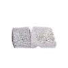 Reliant Ribbon Happy New Year | Silver Tinsel Frizette Ribbon, 5.5" X 10Yd