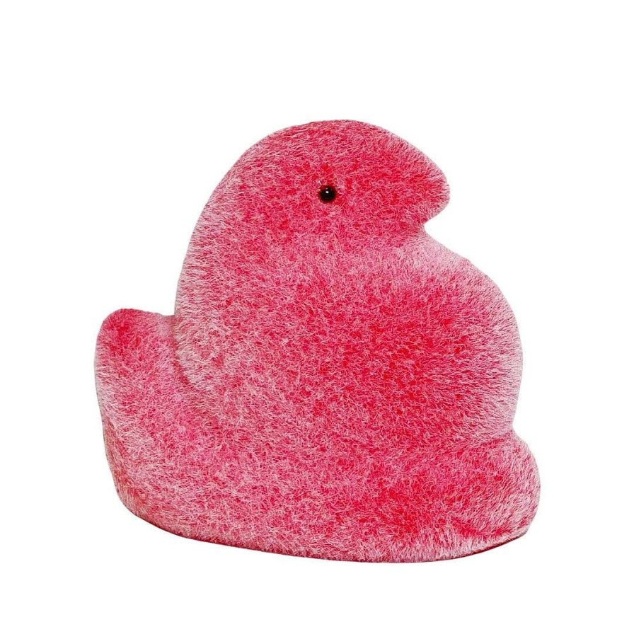 180 Degrees Figurines | Flocked Chick Peeps, 6"