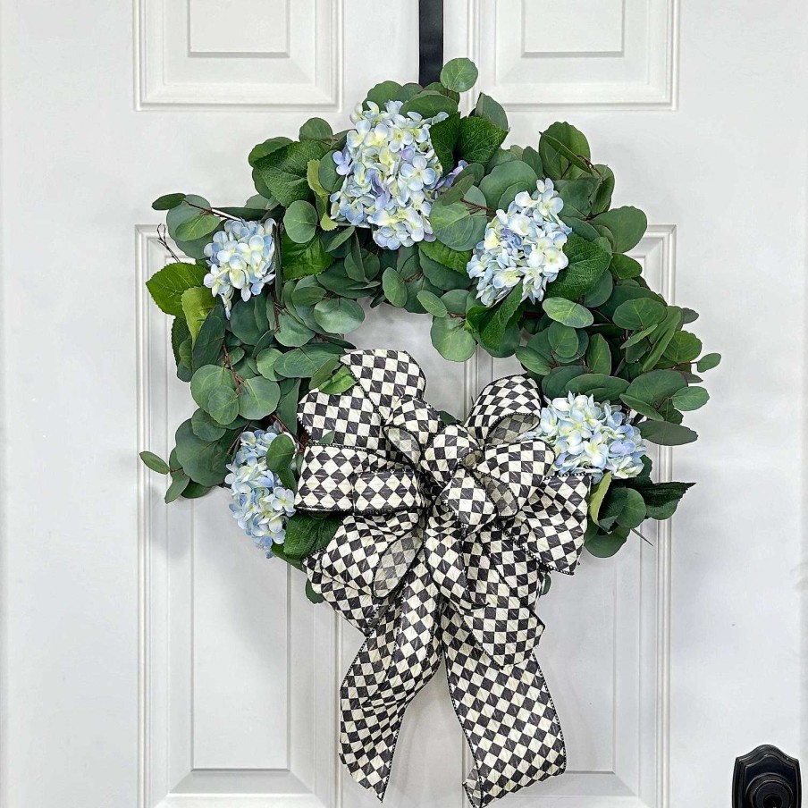 Miss Cayce's Door Decor | Simply Spring Wreath