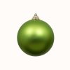 Farrisilk Mardi Gras | Lime Green Matte Ball Ornament, 6"