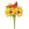 The Round Top Collection Pot Stakes | Cardinal Sunflower