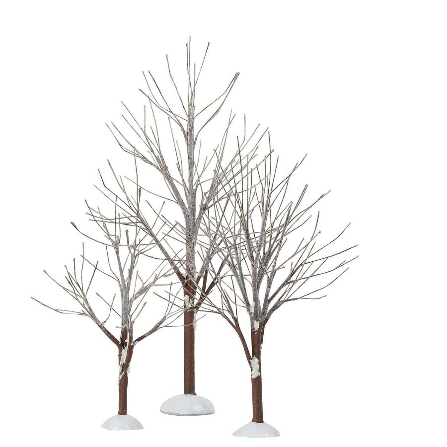 Department 56 Table Decor | Frost Trees, Dept. 56 Village