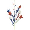 Liberty Floral Floral | Red, White And Blue Star Ball & Twist Spray