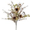 Liberty Floral Sprays | Ivory Sunflower Berry Filler Bush