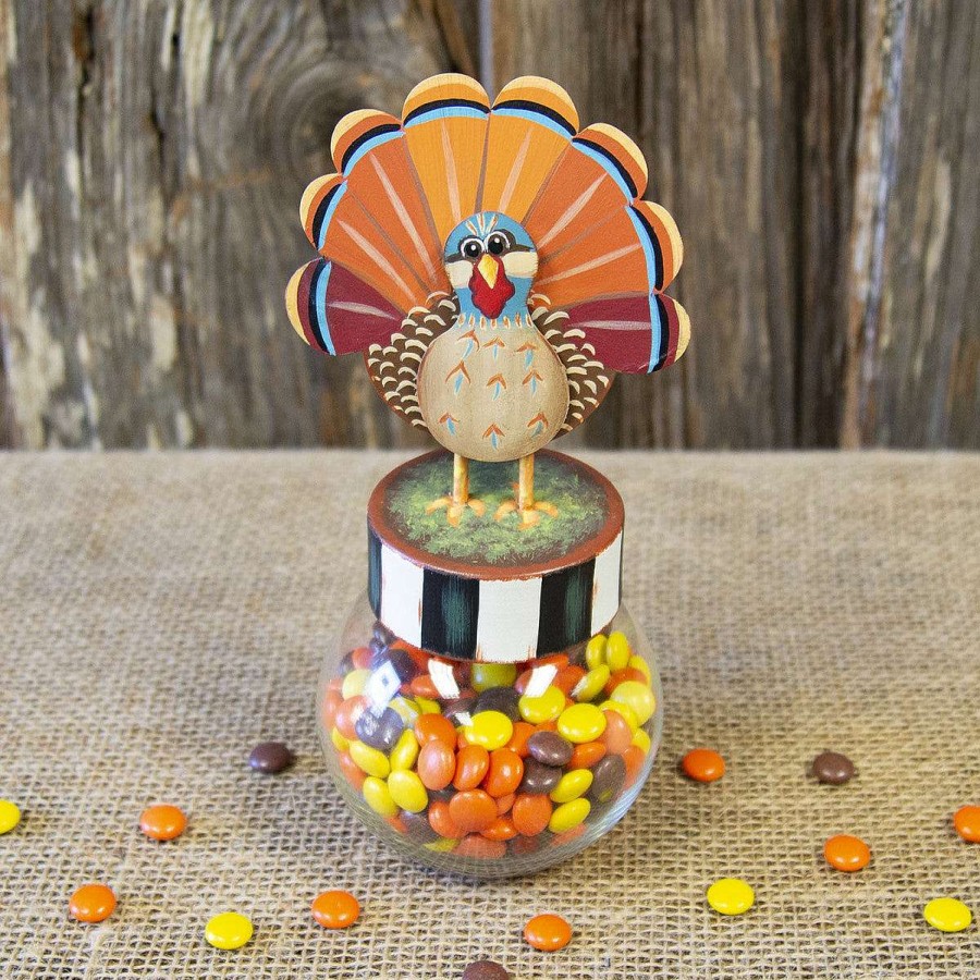 The Round Top Collection Table Decor | Turkey Bubble Jar