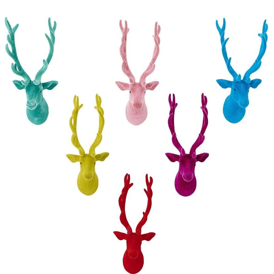 180 Degrees Wall Decor | Deer Bust Wall Mount, 24"