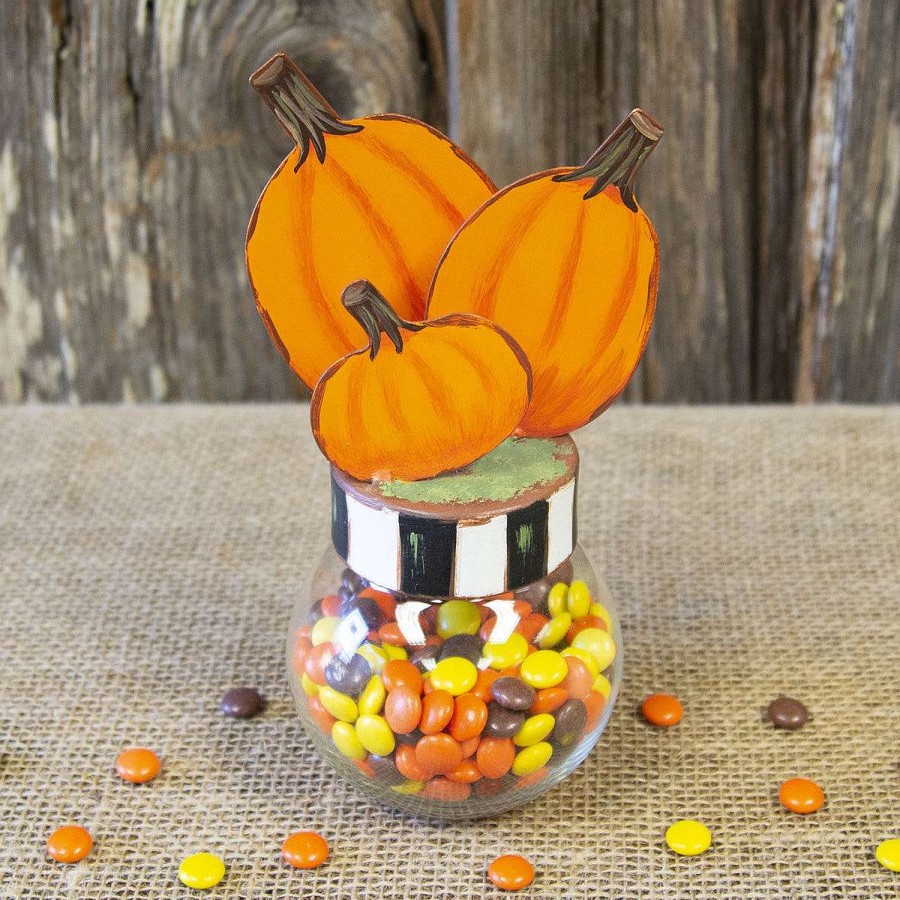 The Round Top Collection Kitchen & Dining | Pumpkin Bubble Jar