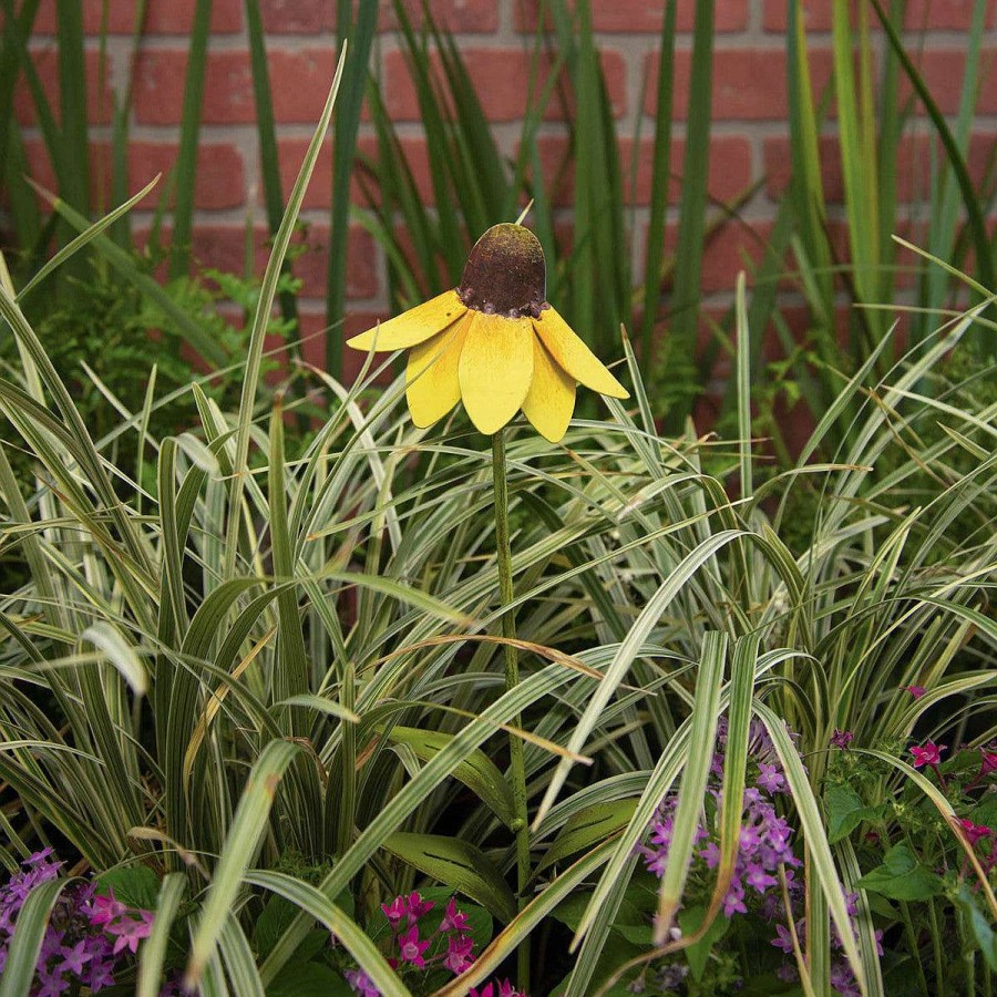 The Round Top Collection Pot Stakes | Wildflower Mexican Hat Flower Stake