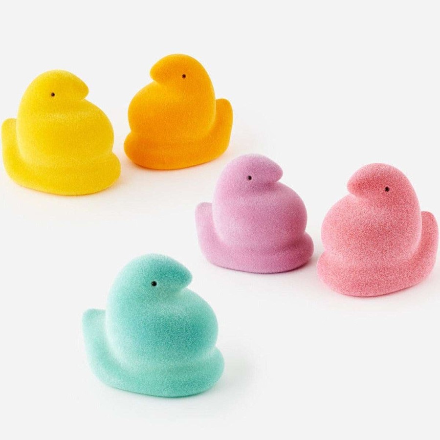 180 Degrees Focal Points | Flocked Chick Peeps, 12"