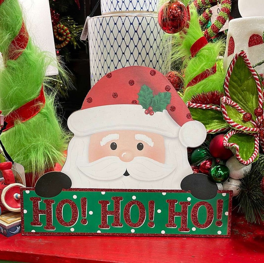 Craig Bachman Signs | Ho Ho Ho Santa Sign