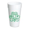 Sip Hip Hooray St. Patrick'S Day | Kiss Me I'M Irish Foam Cups