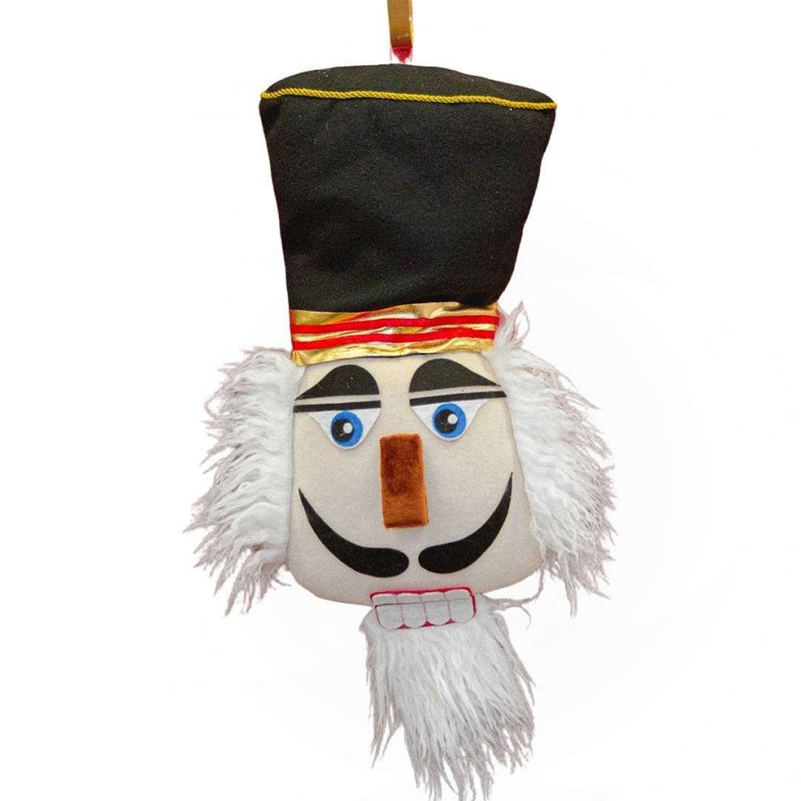 Liberty Floral Home Accents | Plush Black Hat Nutcracker