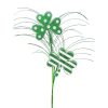 Liberty Floral St. Patrick'S Day | Polka Dot Stripe Clover Spray