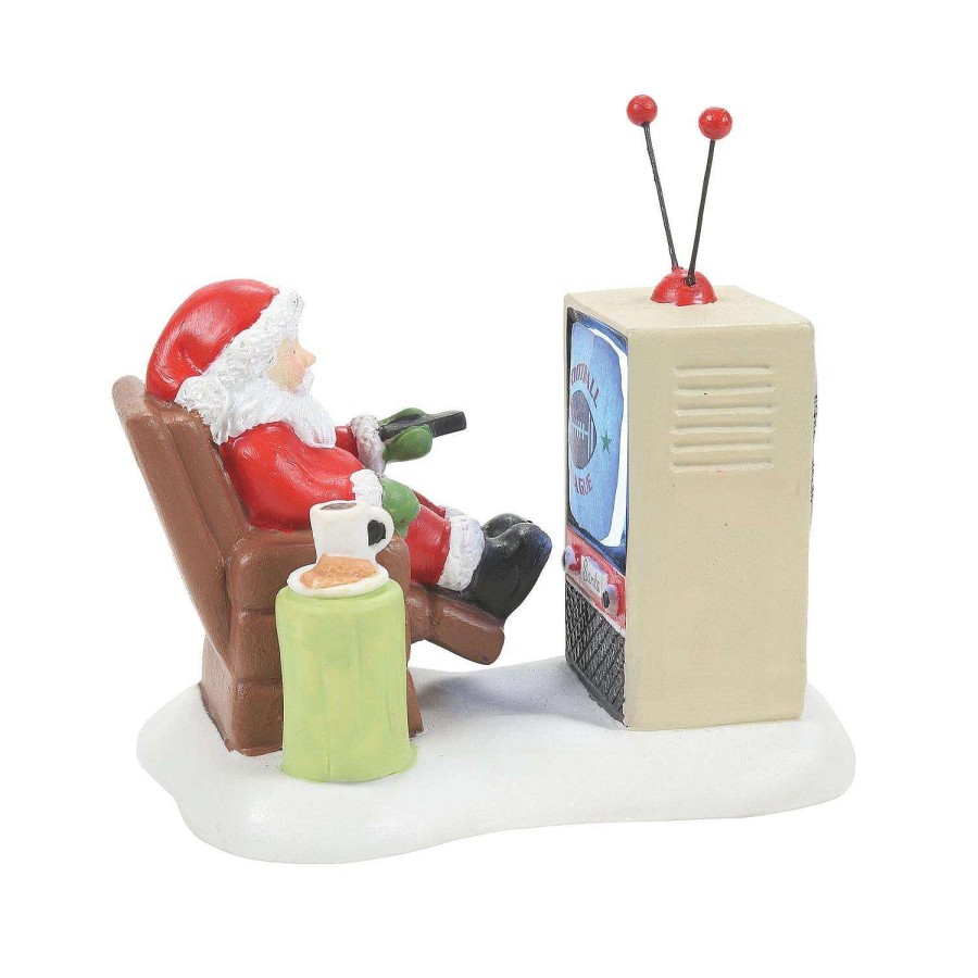 Department 56 Table Decor | Santa At The Man Cave, Dept. 56 Village