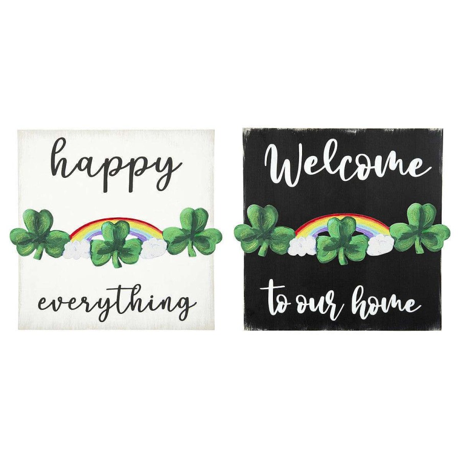 The Round Top Collection St. Patrick'S Day | Shamrock Banner For Banner Display