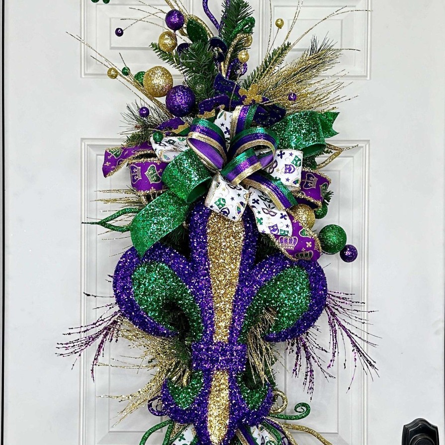 Miss Cayce's Mardi Gras | It'S A Mardi Party Teardrop