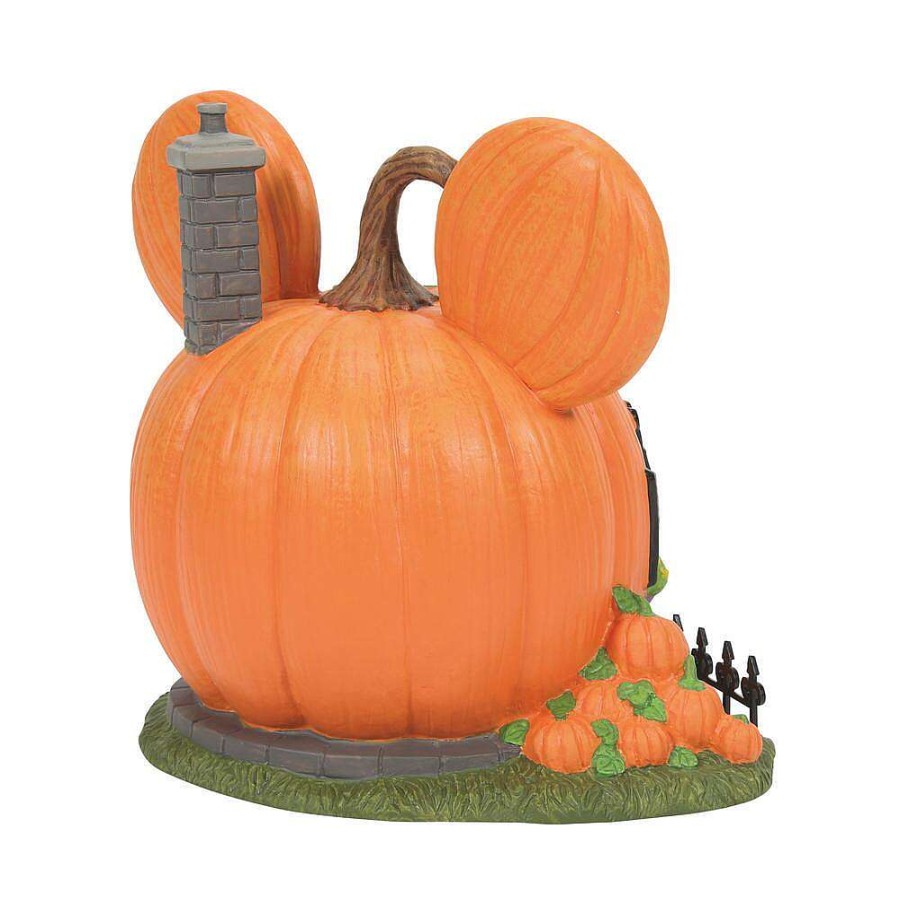 Department 56 Table Decor | Mickey'S Pumpkintown House, Dept. 56 Village