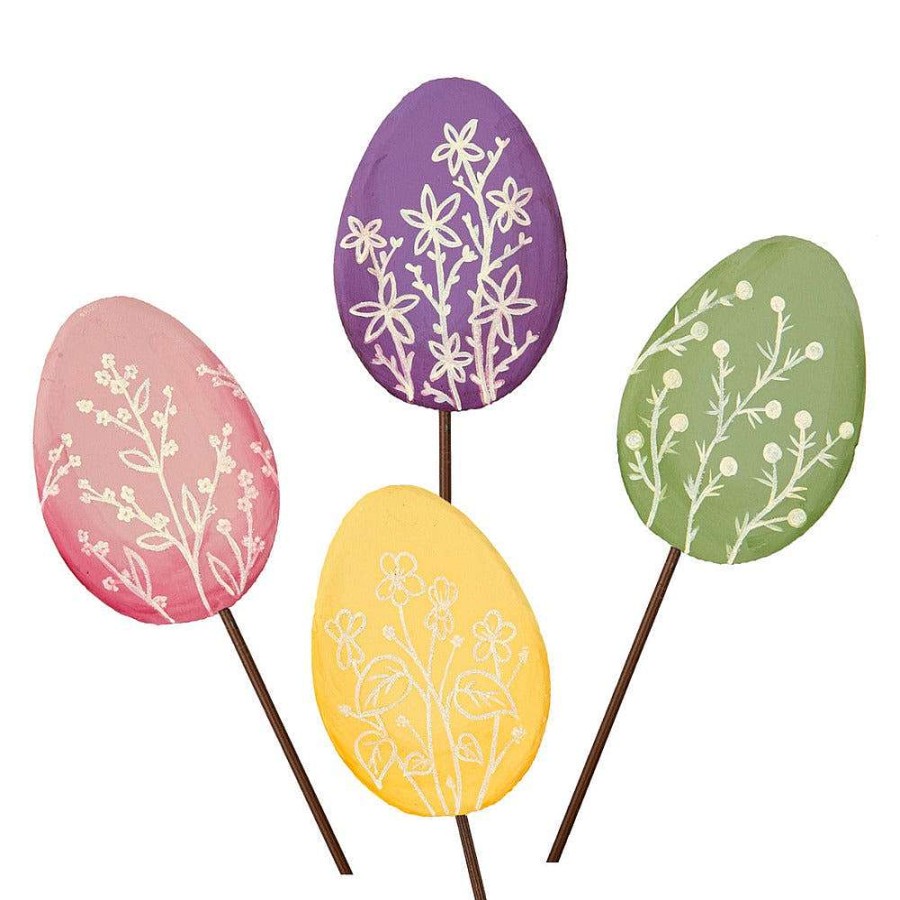 The Round Top Collection Pot Stakes | Vintage Pastel Eggs, Medium