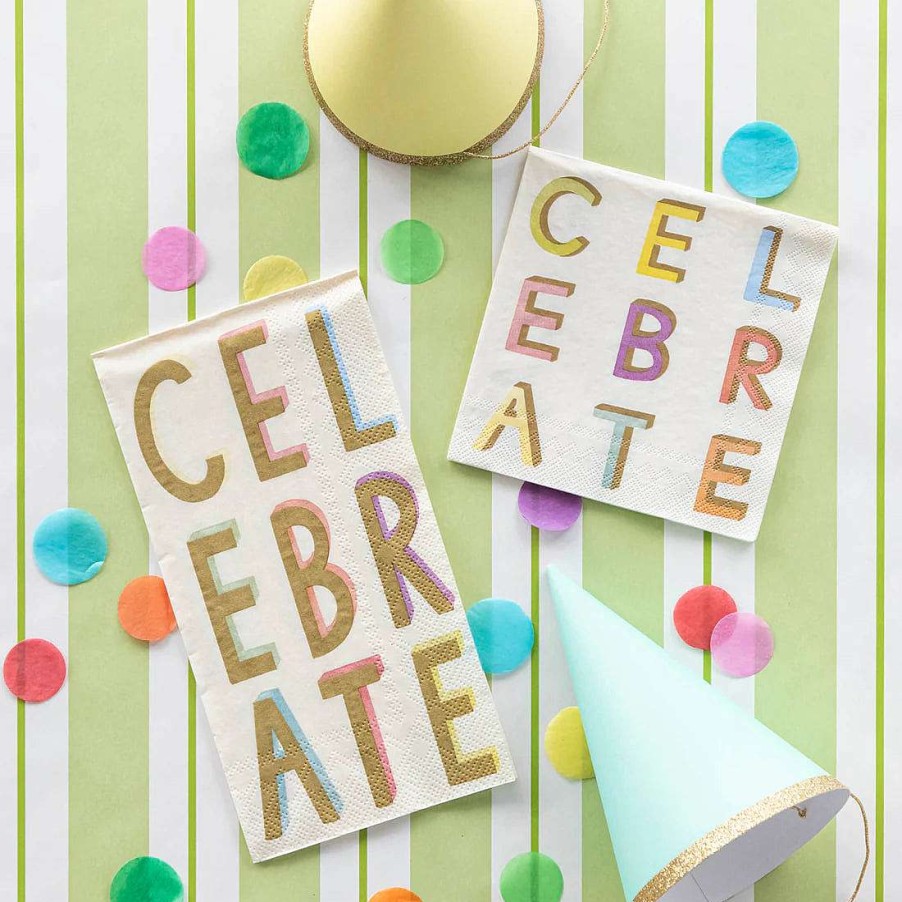 Hester & Cook Celebrate Birthday | Celebrate Guest Napkin Set