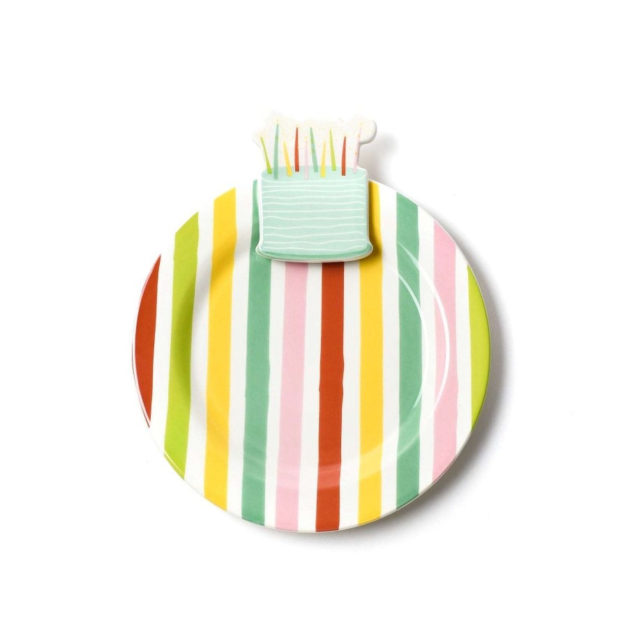 Coton Colors Kitchen & Dining | Sparkle Cake Embellishment Plate By Happy Everything!